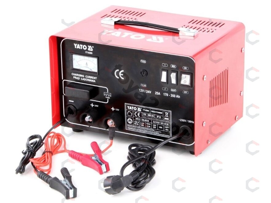 Pakrovėjas/paleidėjas | 12/24V, START / BOST 30A, 350 Ah (YT-8305) 4 Pakrovėjas/paleidėjas | 12/24V, START / BOST 30A, 350 Ah (YT-8305) 4