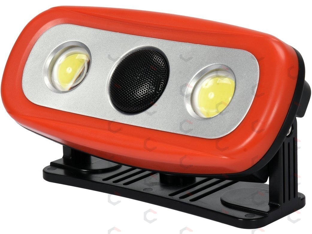 Perkeliamas žibintas su garsiakalbiu | 2X15W | 2000LM, LI-ION 3.7V 4400MAH, bluetooth POWERBANK (YT-81808) Perkeliamas žibintas su garsiakalbiu | 2X15W | 2000LM, LI-ION 3.7V 4400MAH, bluetooth POWERBANK (YT-81808)