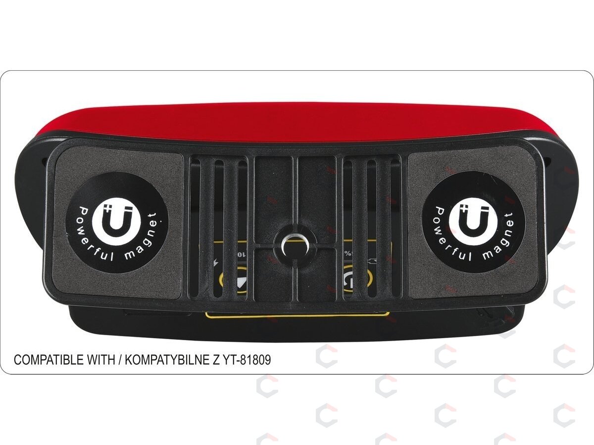 Perkeliamas žibintas su garsiakalbiu | 2X15W | 2000LM, LI-ION 3.7V 4400MAH, bluetooth POWERBANK (YT-81808) 1 Perkeliamas žibintas su garsiakalbiu | 2X15W | 2000LM, LI-ION 3.7V 4400MAH, bluetooth POWERBANK (YT-81808) 1