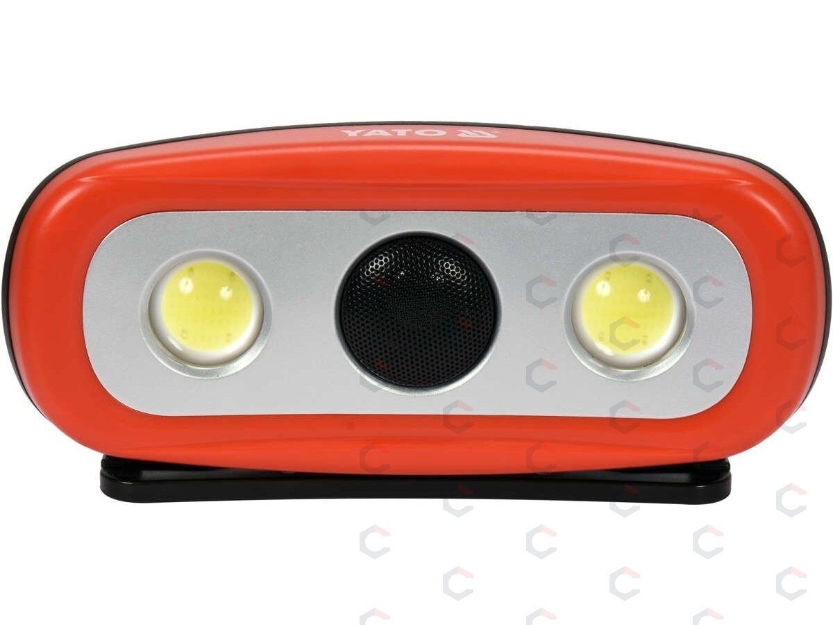 Perkeliamas žibintas su garsiakalbiu | 2X15W | 2000LM, LI-ION 3.7V 4400MAH, bluetooth POWERBANK (YT-81808) 3 Perkeliamas žibintas su garsiakalbiu | 2X15W | 2000LM, LI-ION 3.7V 4400MAH, bluetooth POWERBANK (YT-81808) 3