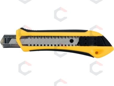 Peilis laužomomis geležtėmis | 18 mm (76186) Peilis laužomomis geležtėmis | 18 mm (76186)