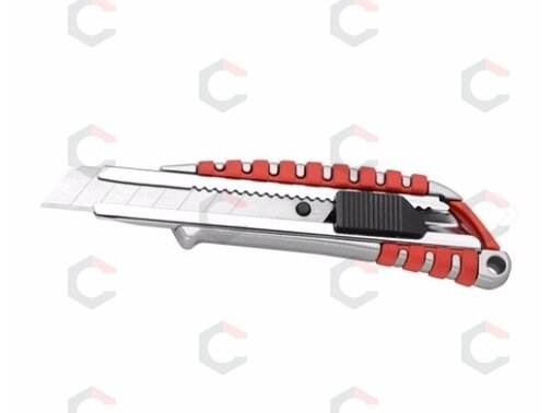 Peilis laužomomis geležtėmis | metalinis | 18 mm (UK539)