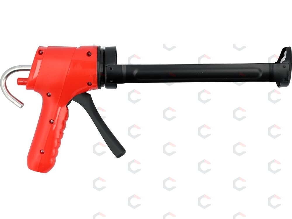Pistoletas silikonui su srauto stabdymo vožtuvu 230 mm | 300 ml (YT-67501) 3 Pistoletas silikonui su srauto stabdymo vožtuvu 230 mm | 300 ml (YT-67501) 3