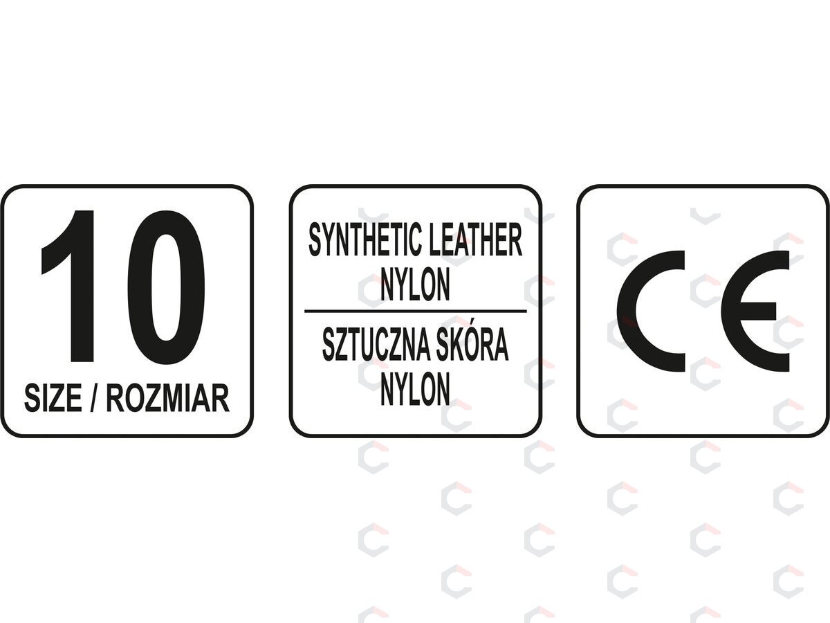 Pirštinės | atspindintis nailono audinys | 10 dydis (YT-74670) 2 Pirštinės | atspindintis nailono audinys | 10 dydis (YT-74670) 2