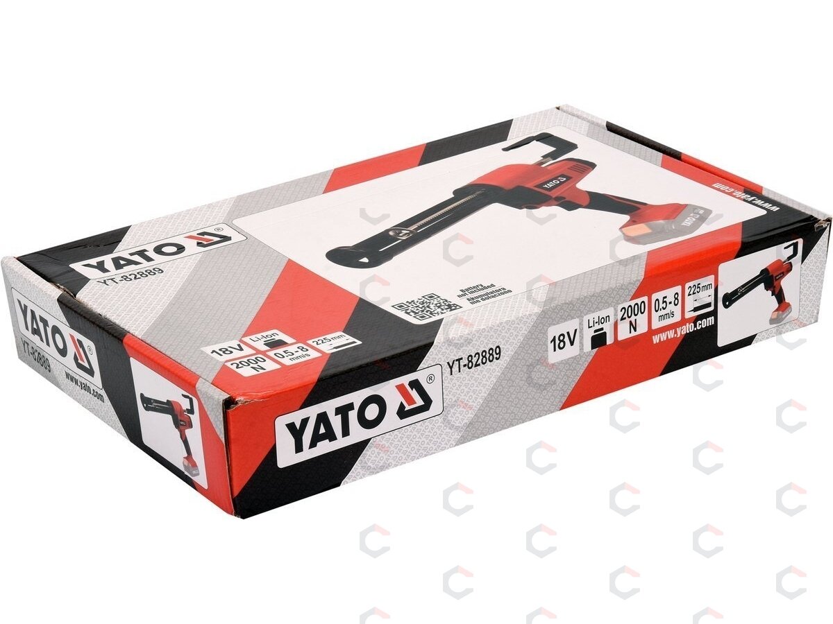 Pistoletas silikonui akumuliatorinis | 18V | be baterijos (YT-82889) 3 Pistoletas silikonui akumuliatorinis | 18V | be baterijos (YT-82889) 3