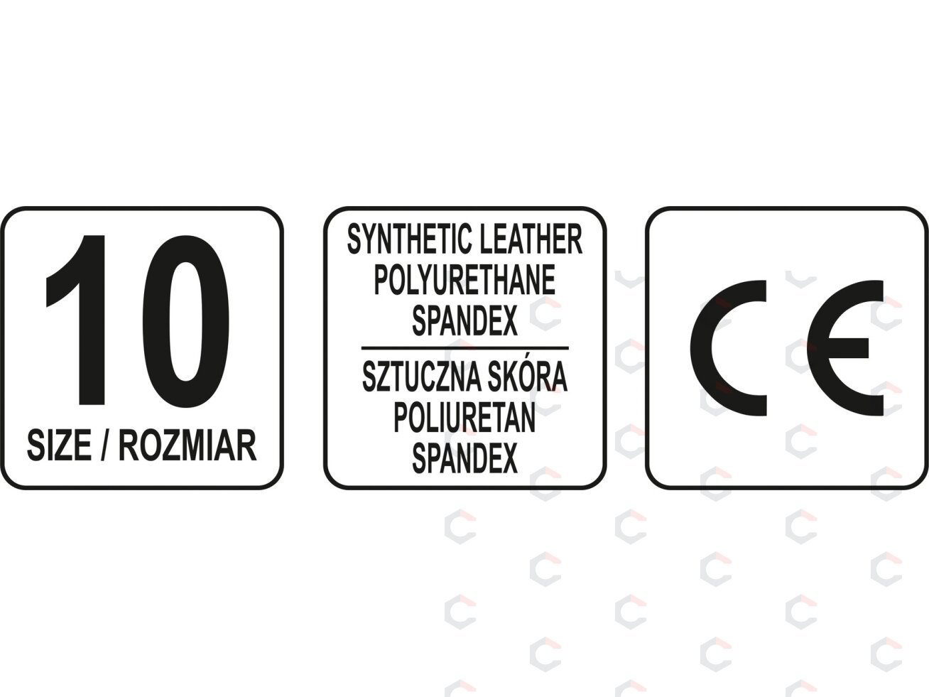 Darbo pirštinės atvirais galais | elastingos su užsegimu | 10 dydis (YT-74660) 2 Darbo pirštinės atvirais galais | elastingos su užsegimu | 10 dydis (YT-74660) 2
