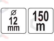 Džiuto virvė | 12 mm | 150 m | ant ritės (69562) 2 Džiuto virvė | 12 mm | 150 m | ant ritės (69562) 2