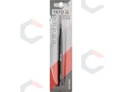 Antistatinis tiesus pincetas | labai siauras antgalis | 140 mm (YT-6916) 1 Antistatinis tiesus pincetas | labai siauras antgalis | 140 mm (YT-6916) 1