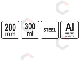 Pistoletas silikonui 200 mm | 300 ml (YT-67532) 5 Pistoletas silikonui 200 mm | 300 ml (YT-67532) 5