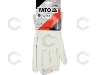 Pirštinės | Oda / su Velcro užsegimu | 10 dydis (YT-74647) 1 Pirštinės | Oda / su Velcro užsegimu | 10 dydis (YT-74647) 1