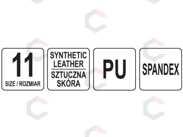 Pirštinės | atvirais galais | 11 dydis (YT-746621) 7 Pirštinės | atvirais galais | 11 dydis (YT-746621) 7