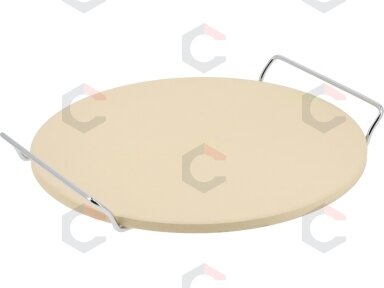 Picos akmuo griliui | kordieritas | Ø 30 cm | su rankenomis (YG-20024) Picos akmuo griliui | kordieritas | Ø 30 cm | su rankenomis (YG-20024)