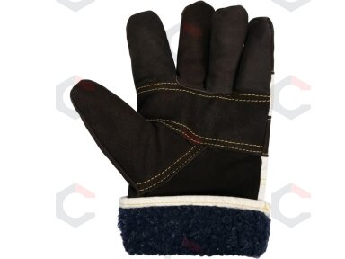 Pirštinės pašiltintos | oda | 11 dydis (74003)