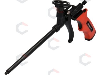 Pistoletas montažinėms/montavimo putoms tefloninis (YT-6743) Pistoletas montažinėms/montavimo putoms tefloninis (YT-6743)