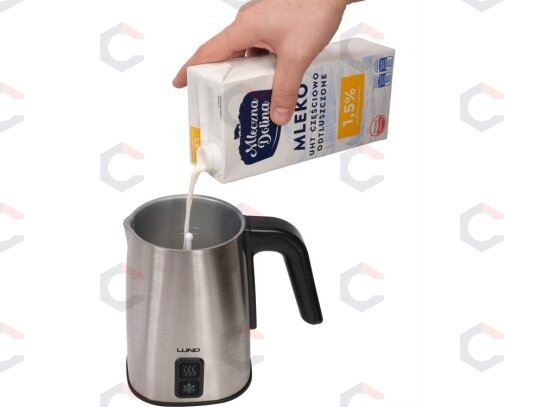 Pieno plakiklis | 500 W | 160 ml putoms | 250 ml šildymui (68470) 6 Pieno plakiklis | 500 W | 160 ml putoms | 250 ml šildymui (68470) 6