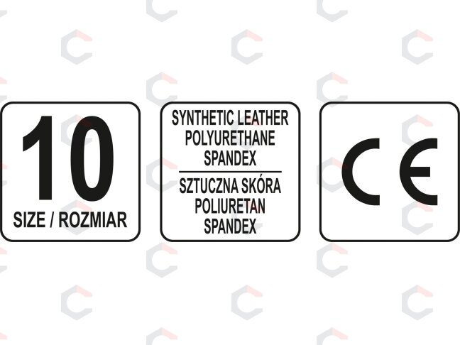Darbo pirštinės atvirais galais | elastingos su užsegimu | 10 dydis (YT-74660) 2 Darbo pirštinės atvirais galais | elastingos su užsegimu | 10 dydis (YT-74660) 2