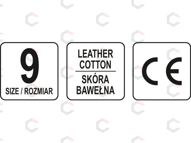 Pirštinės | minkšta oda / medvilnė | 9 dydis (YT-746419) 2 Pirštinės | minkšta oda / medvilnė | 9 dydis (YT-746419) 2
