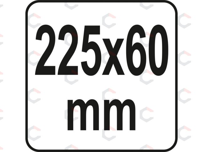 Pistoletas hermetikui | sustiprintas | 225 X 60 mm (YT-67570) 2 Pistoletas hermetikui | sustiprintas | 225 X 60 mm (YT-67570) 2