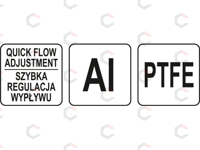 Pistoletas montažinėms putoms (YT-67421) 3 Pistoletas montažinėms putoms (YT-67421) 3