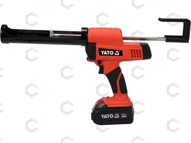 Pistoletas silikonui akumuliatorinis | 18V | 1 X 4,0AH (YT-82888) 2