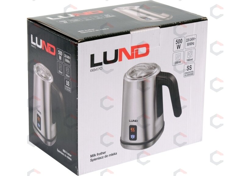 Pieno plakiklis | 500 W | 160 ml putoms | 250 ml šildymui (68470) 11