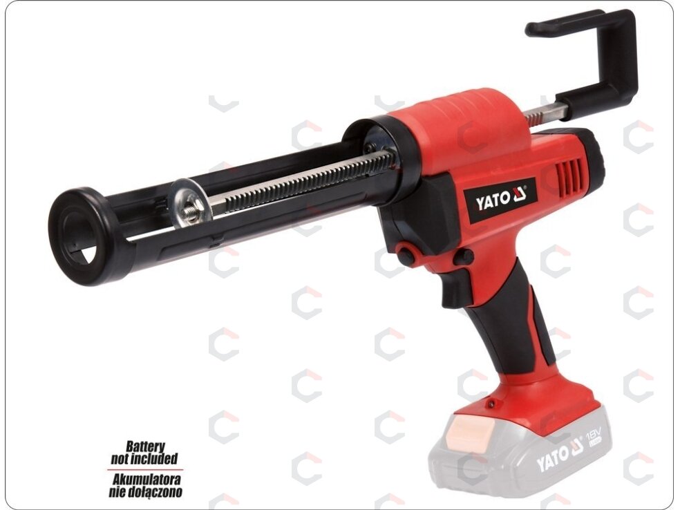 Pistoletas silikonui akumuliatorinis | 18V | be baterijos (YT-82889) Pistoletas silikonui akumuliatorinis | 18V | be baterijos (YT-82889)