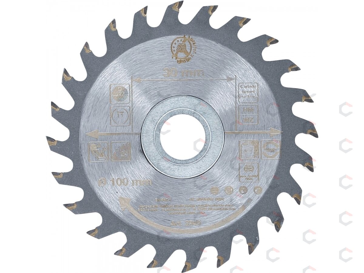 Pjovimo diskas su karbidu | Ø 100 x 30 x 2.1 mm | 24 dantukai (3949) 1 Pjovimo diskas su karbidu | Ø 100 x 30 x 2.1 mm | 24 dantukai (3949) 1
