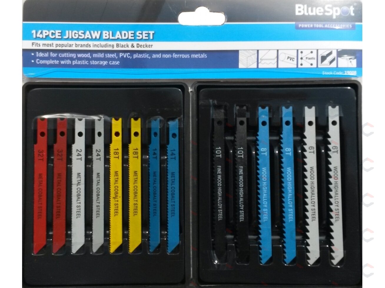 Pjūkliukų rinkinys elektriniam siaurapjūkliui 14 vnt. (JB14B) Pjūkliukų rinkinys elektriniam siaurapjūkliui 14 vnt. (JB14B)