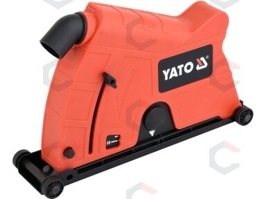 Pjovimo apsauga nuo dulkių | M14 | 230 mm (YT-82990) Pjovimo apsauga nuo dulkių | M14 | 230 mm (YT-82990)