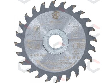 Pjovimo diskas su karbidu | Ø 100 x 30 x 2.1 mm | 24 dantukai (3949)