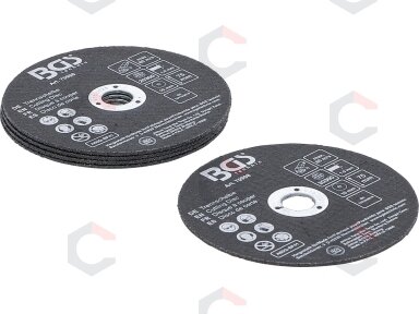 Pjovimo diskų rinkinys | nerūdijančiam plienui | Ø 75 x 1,0 x 10 mm | 5 vnt. (70998) Pjovimo diskų rinkinys | nerūdijančiam plienui | Ø 75 x 1,0 x 10 mm | 5 vnt. (70998)