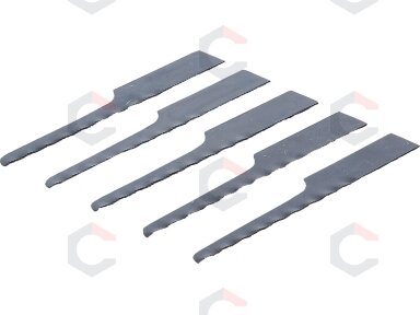 Pjūkliukai pneumatiniam siauraplūkliui | 5 vnt. (9594) Pjūkliukai pneumatiniam siauraplūkliui | 5 vnt. (9594)