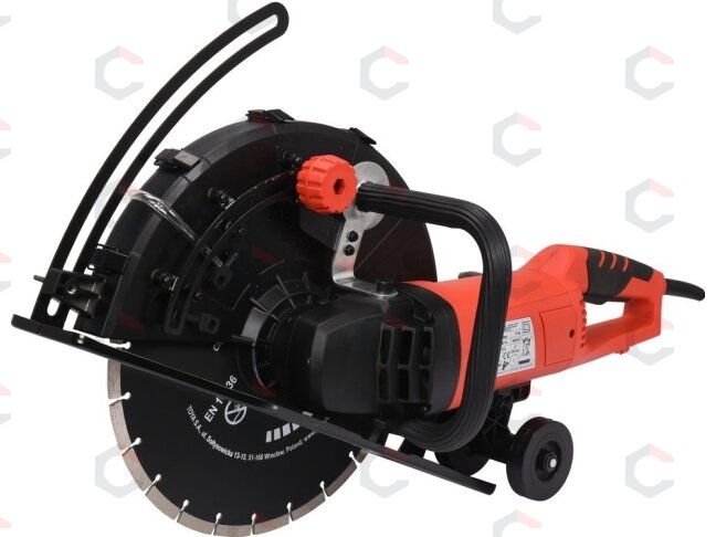 Pjoviklis betonui / sustiprintam betonui / silikatams | 2600W 350 mm (YT-82158) Pjoviklis betonui / sustiprintam betonui / silikatams | 2600W 350 mm (YT-82158)