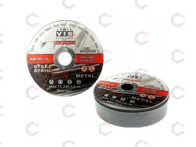 Pjovimo diskas metalui | 125x1.0x22,2 (SK11008) Pjovimo diskas metalui | 125x1.0x22,2 (SK11008)