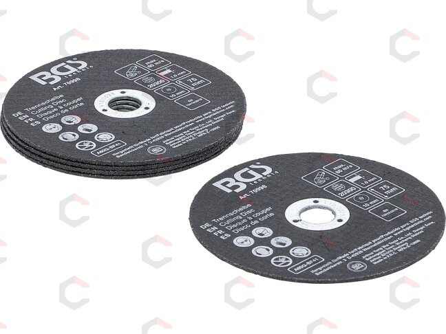 Pjovimo diskų rinkinys | nerūdijančiam plienui | Ø 75 x 1,0 x 10 mm | 5 vnt. (70998) Pjovimo diskų rinkinys | nerūdijančiam plienui | Ø 75 x 1,0 x 10 mm | 5 vnt. (70998)