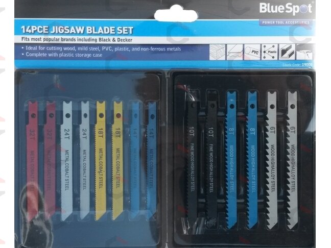Pjūkliukų rinkinys elektriniam siaurapjūkliui 14 vnt. (JB14B) 2 Pjūkliukų rinkinys elektriniam siaurapjūkliui 14 vnt. (JB14B) 2