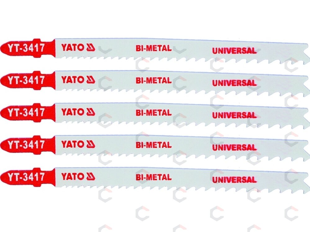 Pjūkliukai siaurapjūkliui 5vnt, 10~5TPI / 2.4~5.0mm (universalūs) (YT-3417) Pjūkliukai siaurapjūkliui 5vnt, 10~5TPI / 2.4~5.0mm (universalūs) (YT-3417)
