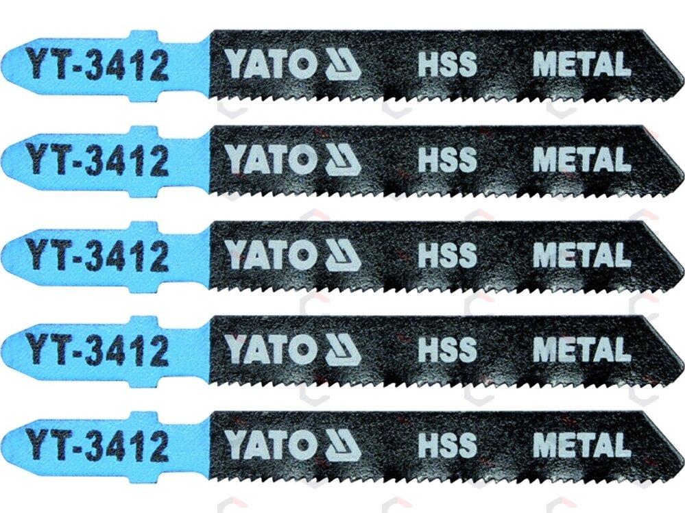 Pjūkliukai siaurapjūkliui 5vnt, 21 TPI / 1.2mm (metalui) (YT-3412) Pjūkliukai siaurapjūkliui 5vnt, 21 TPI / 1.2mm (metalui) (YT-3412)