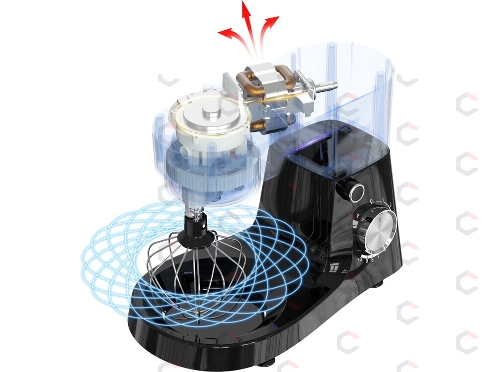 Planetarinis mikseris | 1500 W | 4L | 10 greičių (67812) 9 Planetarinis mikseris | 1500 W | 4L | 10 greičių (67812) 9