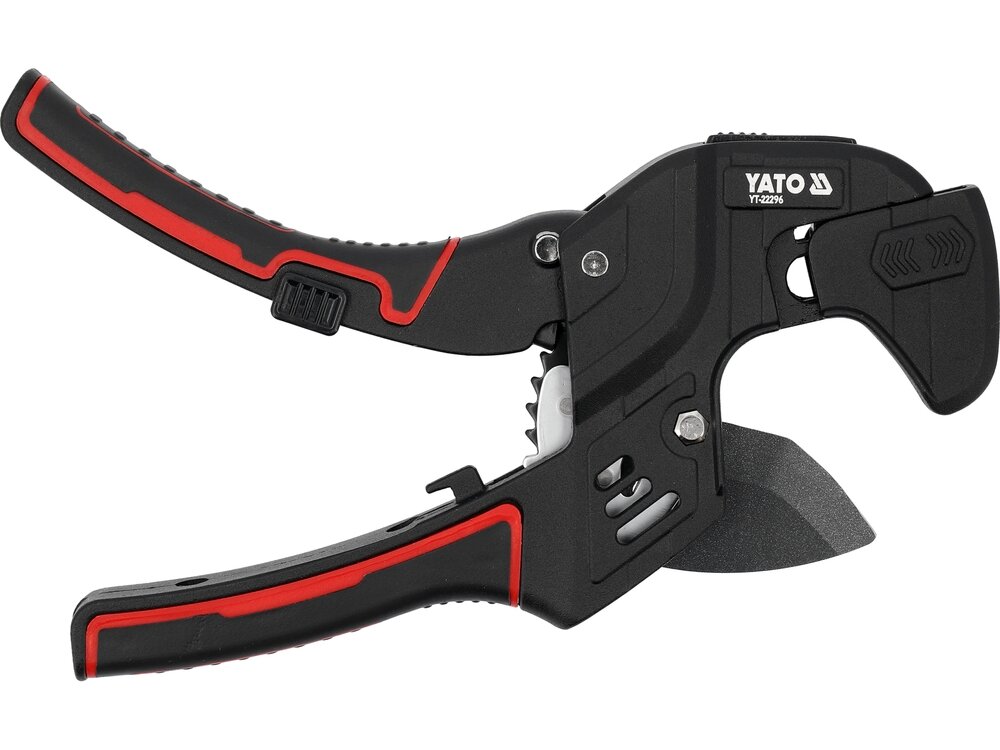 Plastikinių vamzdžių pjoviklis YATO Twin Cut | 32–40 mm | PTFE dengtas peilis (YT-22296) 3 Plastikinių vamzdžių pjoviklis YATO Twin Cut | 32–40 mm | PTFE dengtas peilis (YT-22296) 3