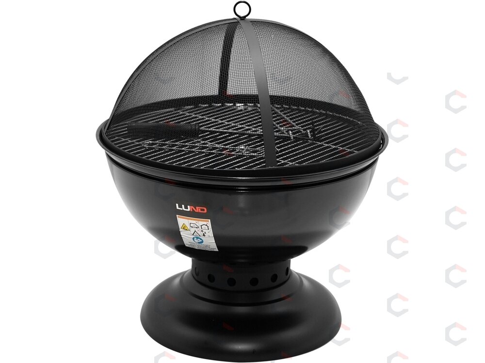 Plieninė sodo krosnelė | su grotelėmis | 54 cm (99717) 1 Plieninė sodo krosnelė | su grotelėmis | 54 cm (99717) 1