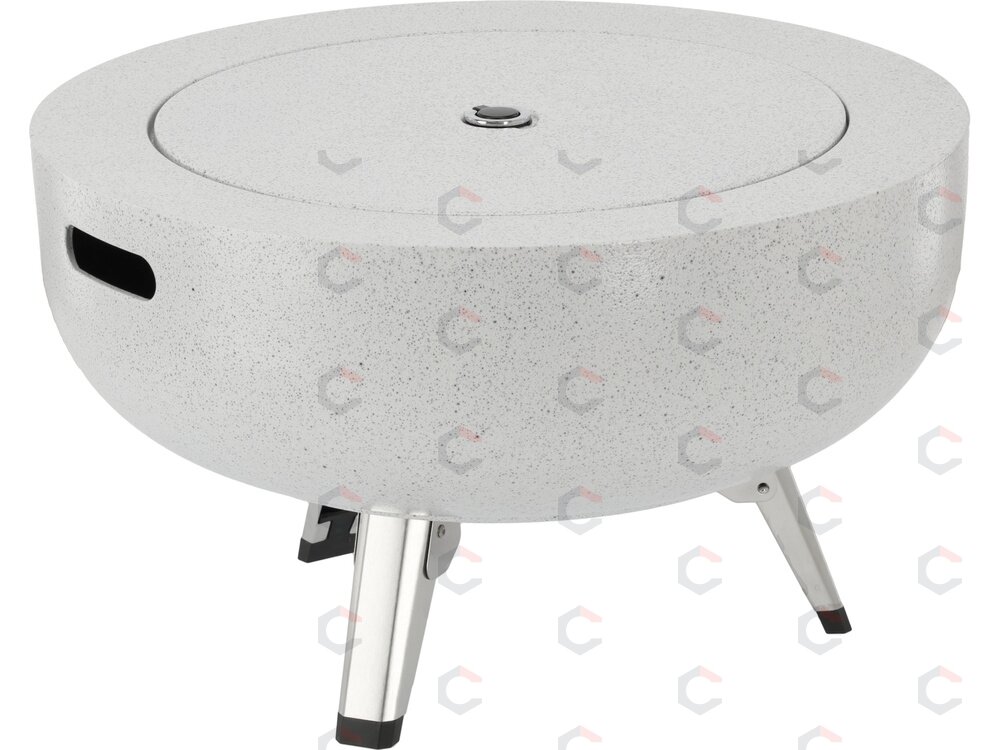 Plieninis židinys su grotelėmis | 3 viename: grilis, stalas, židinys | 43,5 cm (99718) 4 Plieninis židinys su grotelėmis | 3 viename: grilis, stalas, židinys | 43,5 cm (99718) 4