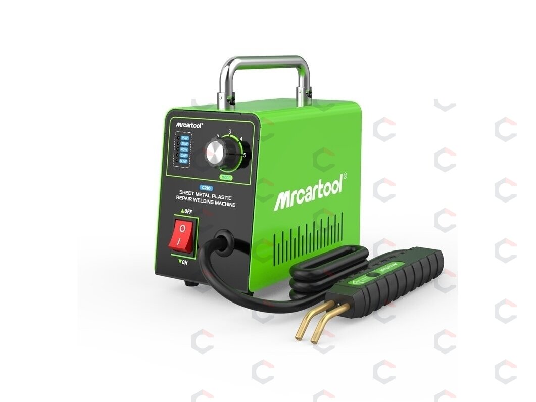 Plastiko remonto sistema / prietaisas | + 600 vnt kniedžių (HS80W) 6 Plastiko remonto sistema / prietaisas | + 600 vnt kniedžių (HS80W) 6