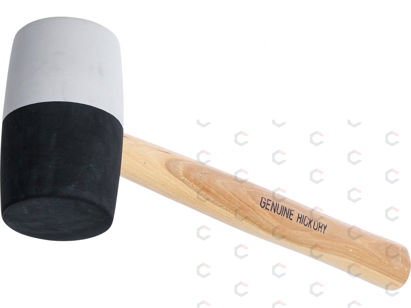 Plaktukas guminis | Hickory rankena | juoda / balta galva Ø 63 mm, 840 g (1969) Plaktukas guminis | Hickory rankena | juoda / balta galva Ø 63 mm, 840 g (1969)