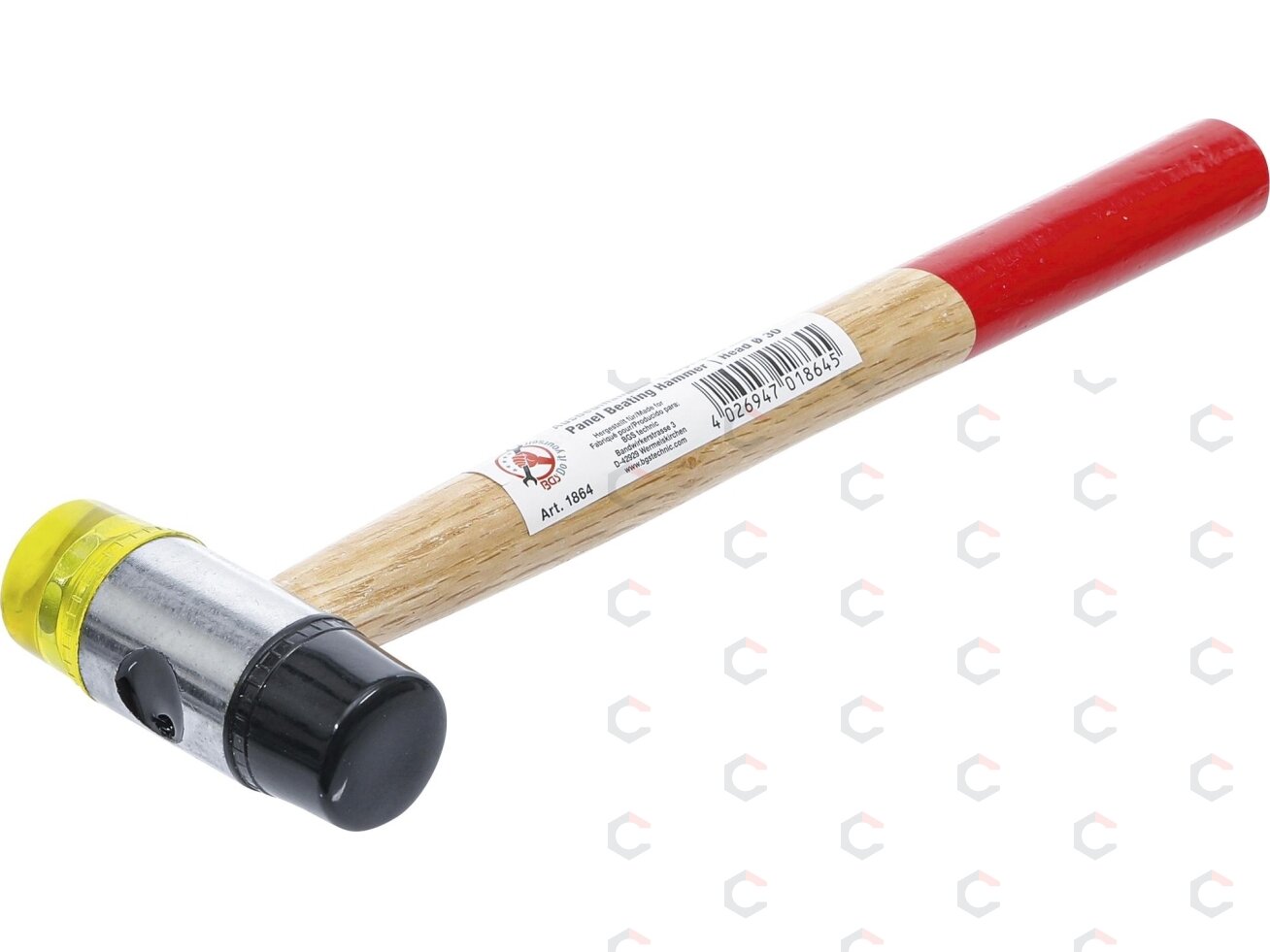 Plaktukas plastikine galvute | Ø 30 mm / 250 g (1864) Plaktukas plastikine galvute | Ø 30 mm / 250 g (1864)