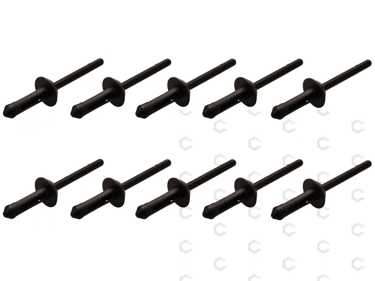 Plastikinės kniedės | 5,0 x 15,8 mm | 10 vnt. (8463-1) Plastikinės kniedės | 5,0 x 15,8 mm | 10 vnt. (8463-1)