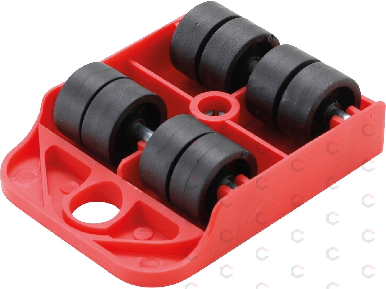 Plastikiniai transportavimo ratukai | 80 x 105 x 30 mm | 150 kg (80340B) 1 Plastikiniai transportavimo ratukai | 80 x 105 x 30 mm | 150 kg (80340B) 1