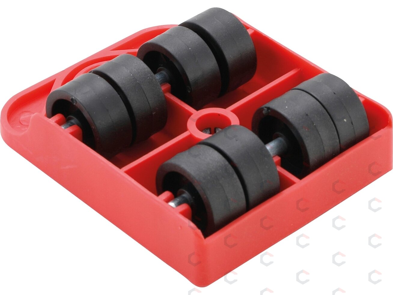 Plastikiniai transportavimo ratukai | 80 x 105 x 30 mm | 150 kg (80340B) 3 Plastikiniai transportavimo ratukai | 80 x 105 x 30 mm | 150 kg (80340B) 3