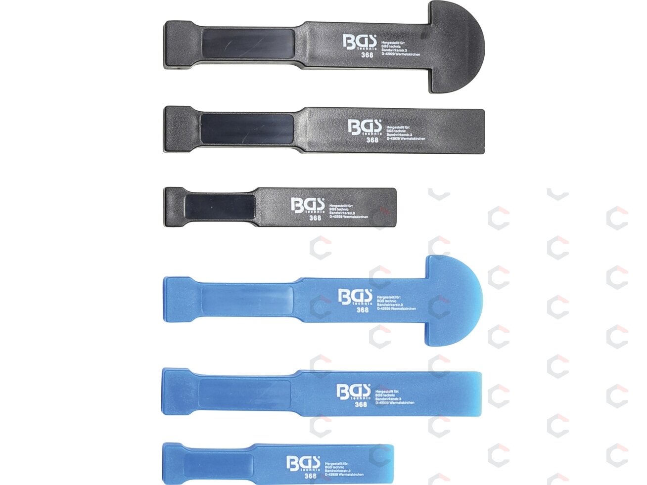 Plastikinių kaltų rinkinys | 6 vnt. (368) 4 Plastikinių kaltų rinkinys | 6 vnt. (368) 4