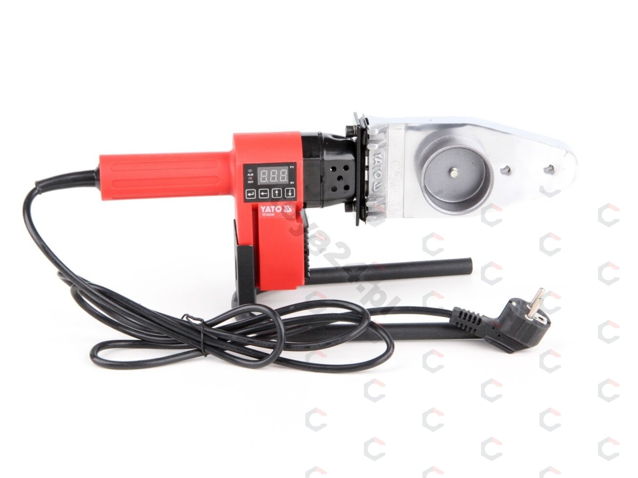 Plastikinių vamzdžių (PVC) suvirinimo aparatas 0-300C | Led ekranas | su rinkiniu (YT-82250) 3 Plastikinių vamzdžių (PVC) suvirinimo aparatas 0-300C | Led ekranas | su rinkiniu (YT-82250) 3